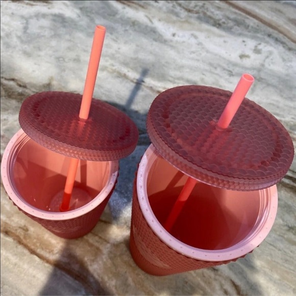 NEW ~ 2 ~ STARBUCKS STUDDED TUMBLERS VENTI & GRANDE SZ - Picture 2 of 8